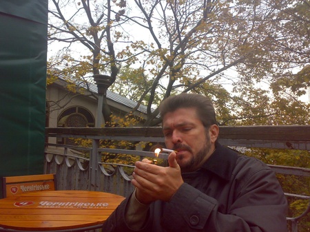 перекур на Володимирській гірці